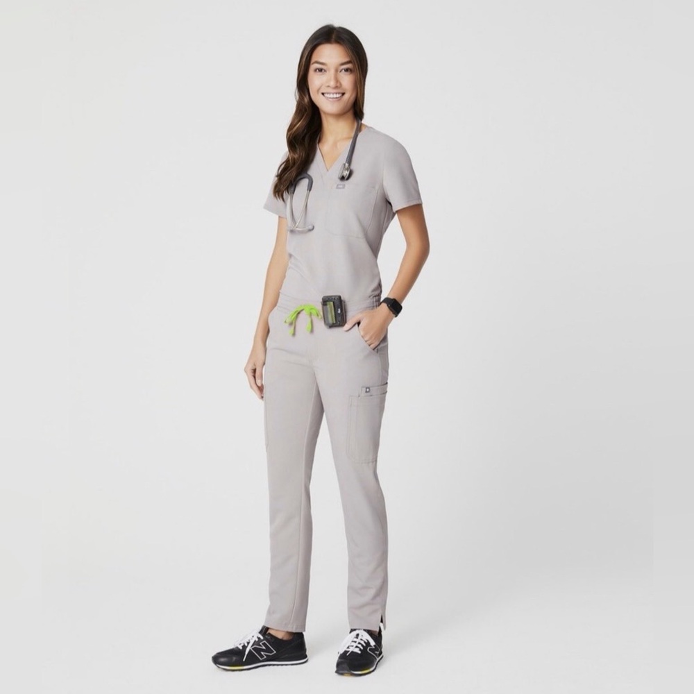 Figs Scrub set -Slate